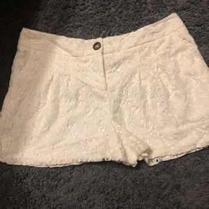 Lace shorts